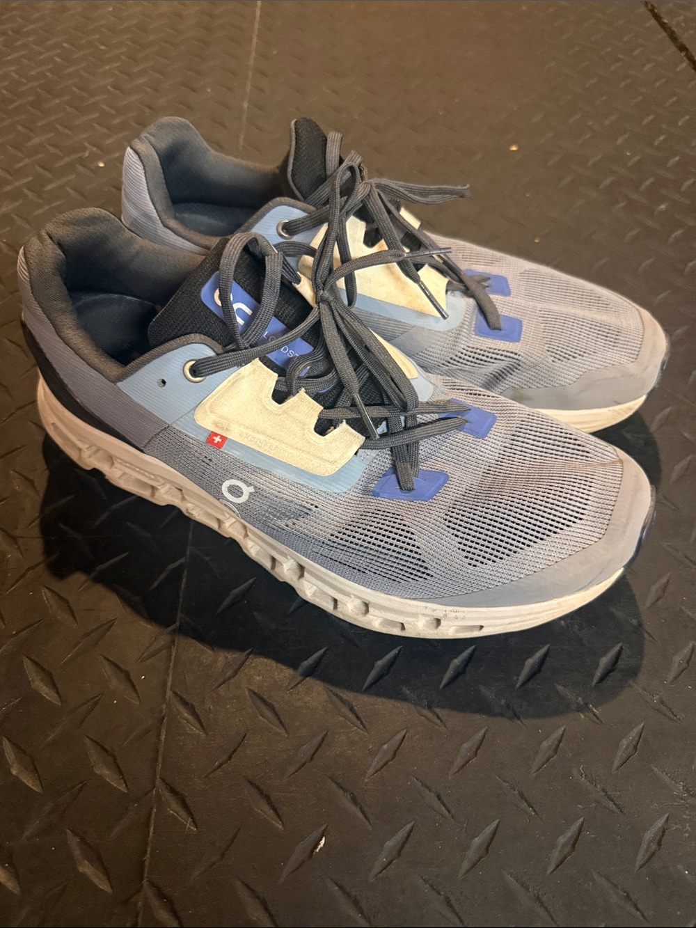 On Running Men's Sneakers in Gray and Blue
